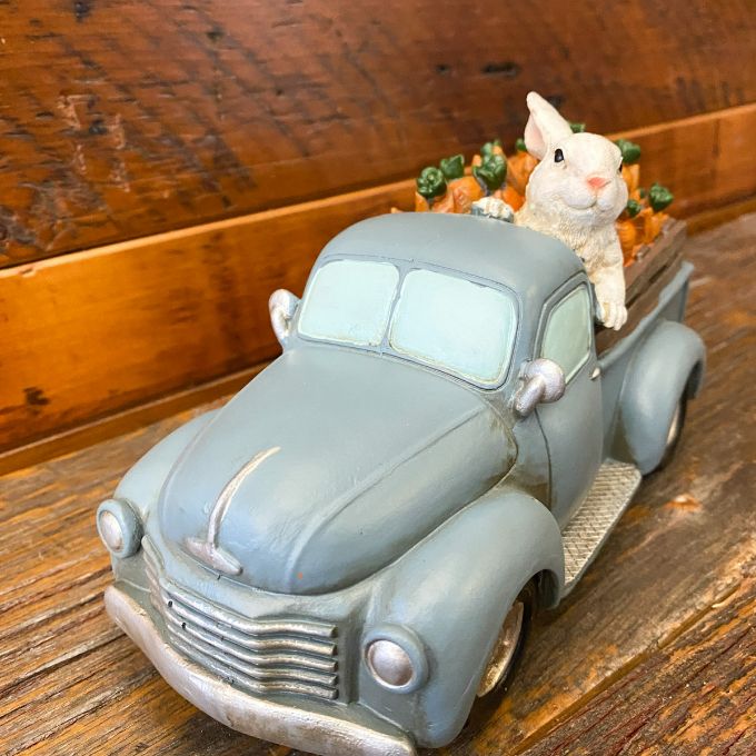 Easter Trucks - Two Colours available at Quilted Cabin Home Decor.