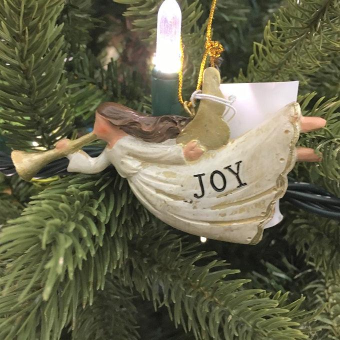 Flying Angel Ornament - Three Styles available at Quilted Cabin Home Decor