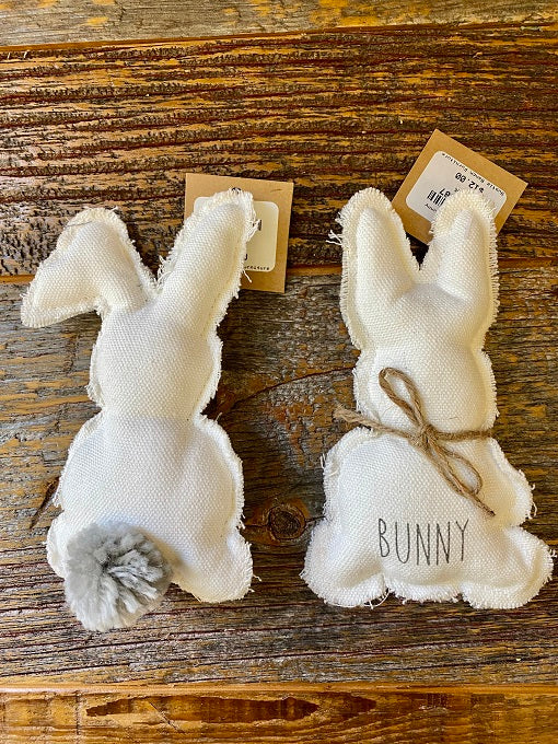 White Easter Bunny - Two Styles available at quilted cabin home decor.