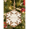 Chippy Wood Ornaments - Three Shapes available at Quilted Cabin Home Decor.