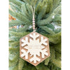 Chippy Wood Ornaments - Three Shapes available at Quilted Cabin Home Decor.