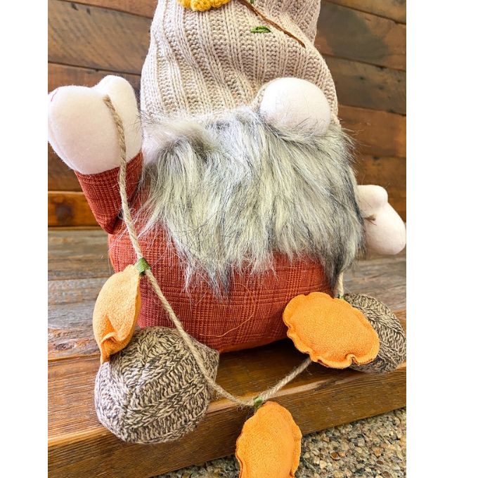 Fredrick the Fall Gnome available at Quilted Cabin Home Decor.
