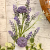 Lavender Herb Floral Collection available at Quilted Cabin Home Decor.
