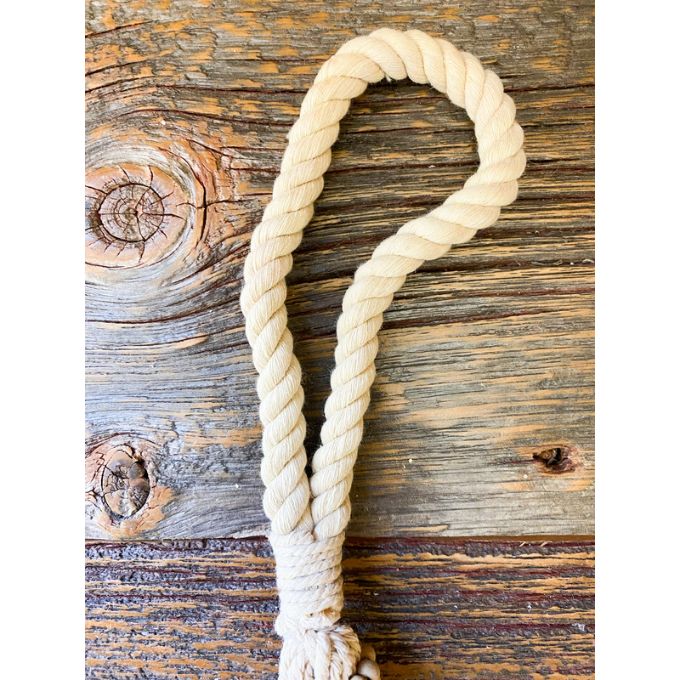 Braided Loop Hanger available at Quilted Cabin Home Decor
