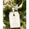 Christmas Carol Reversible Ornaments - Two Sayings available at Quilted Cabin Home Decor.