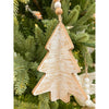 Weathered Puzzle Tree Ornament available at Quilted Cabin Home Decor.