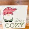 Gnome Block Signs - Two Styles available at Quilted Cabin Home Decor.