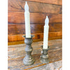 Forged Alette Taper Holders - Two Sizes available at Quilted Cabin Home Decor.