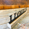 I Love Us Sign available at Quilted Cabin Home Decor.