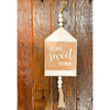 Home Sweet Home Hanging Sign available at Quilted Cabin Home Decor