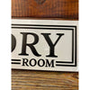 The Laundry Room Sign available at Quilted Cabin Home Decor.