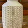 Textured Ceramic Vase available at Quilted Cabin Home Decor.