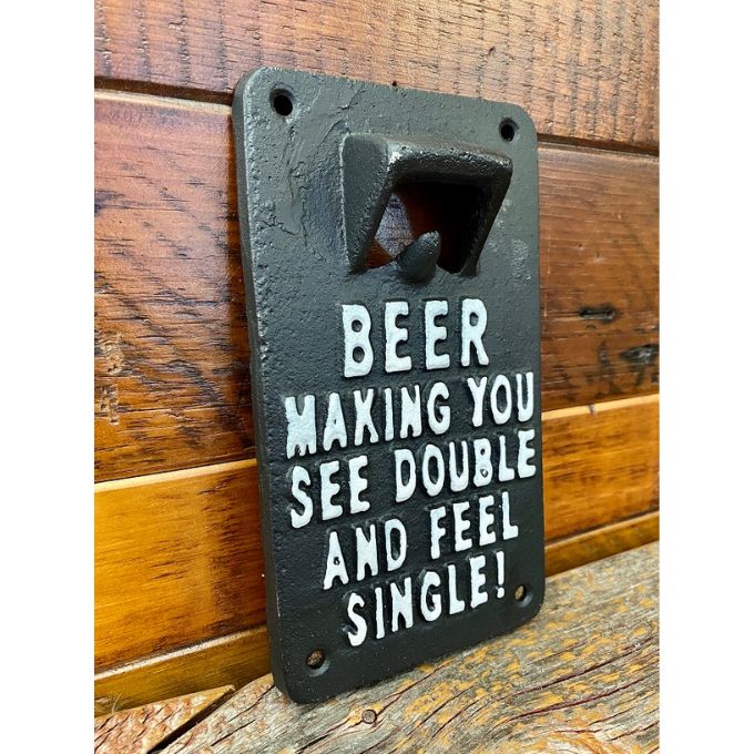 The Feel Single Bottle Opener is available at Quilted Cabin Home Decor.