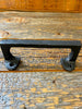 Black Iron Handles - two sizes available at Quilted Cabin Home Decor