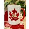 I Heart Canada Mug available locally at Quilted Cabin Home Decor