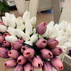 Tulip Bunches - Two Colours available at Quilted Cabin Homer Decor.