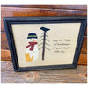 May the Magic Applique Framed Sign available at Quilted Cabin Home Decor.