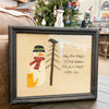 May the Magic Applique Framed Sign available at Quilted Cabin Home Decor.