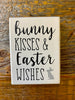 Easter Block Signs - Two Styles available at quilted Cabin Home Decor.