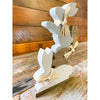 Natural Wood Stacked Bunny available at Quilted Cabin Home Decor