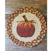 Fall Braided Round Mats/Trivets - Five Styles available at Quilted Cabin Home Decor.