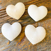 Set of Four Wooden Heart Bowl Fillers available at Quilted Cabin Home Decor