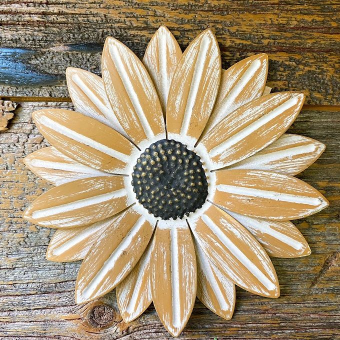 Sunflower Magnet - Two Sizes available at Quilted Cabin Home Decor