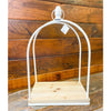 White Frame Lanterns - Two Sizes available at Quilted Cabin Home Decor.