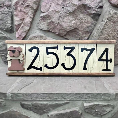 House Numbers - 3D Decorative Tiles