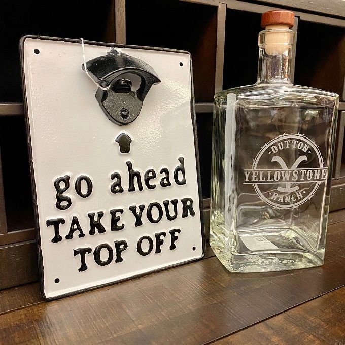 The Top Off Bottle Opener is available at Quilted Cabin Home Decor.