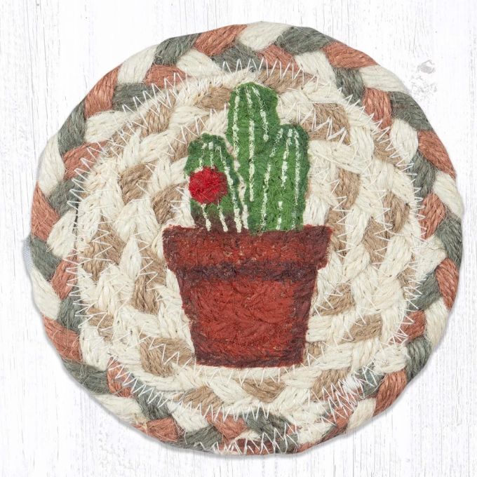 Braided Coasters available at Quilted Cabin Home Decor
