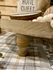 Weathered Two Tiered Wooden Tray available at Quilted Cabin Home Decor.