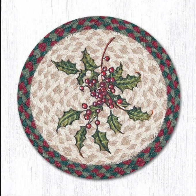 Christmas trivets - 10 1/2" available at Quilted Cabin Home Decor.